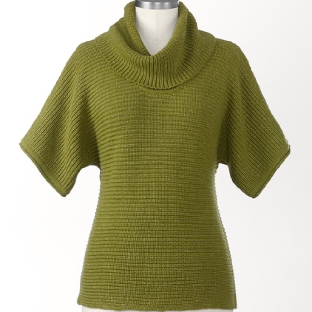 NWT Coldwater Creek short sleeve sweater, medium